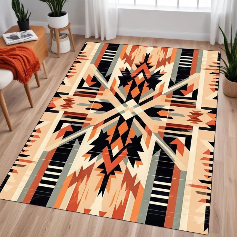 Southwestern Carpet, Aztec Tri - огляд і ціна Home Toilet Bathroom Design
