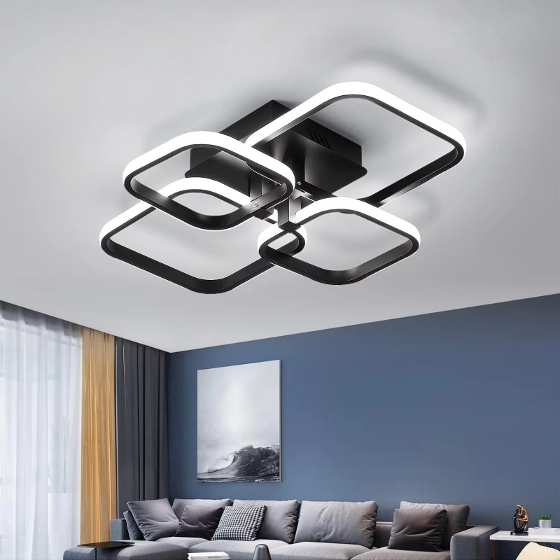 LED Chandelier Three Colors Ce - огляд і ціна Home Bathroom Colors
