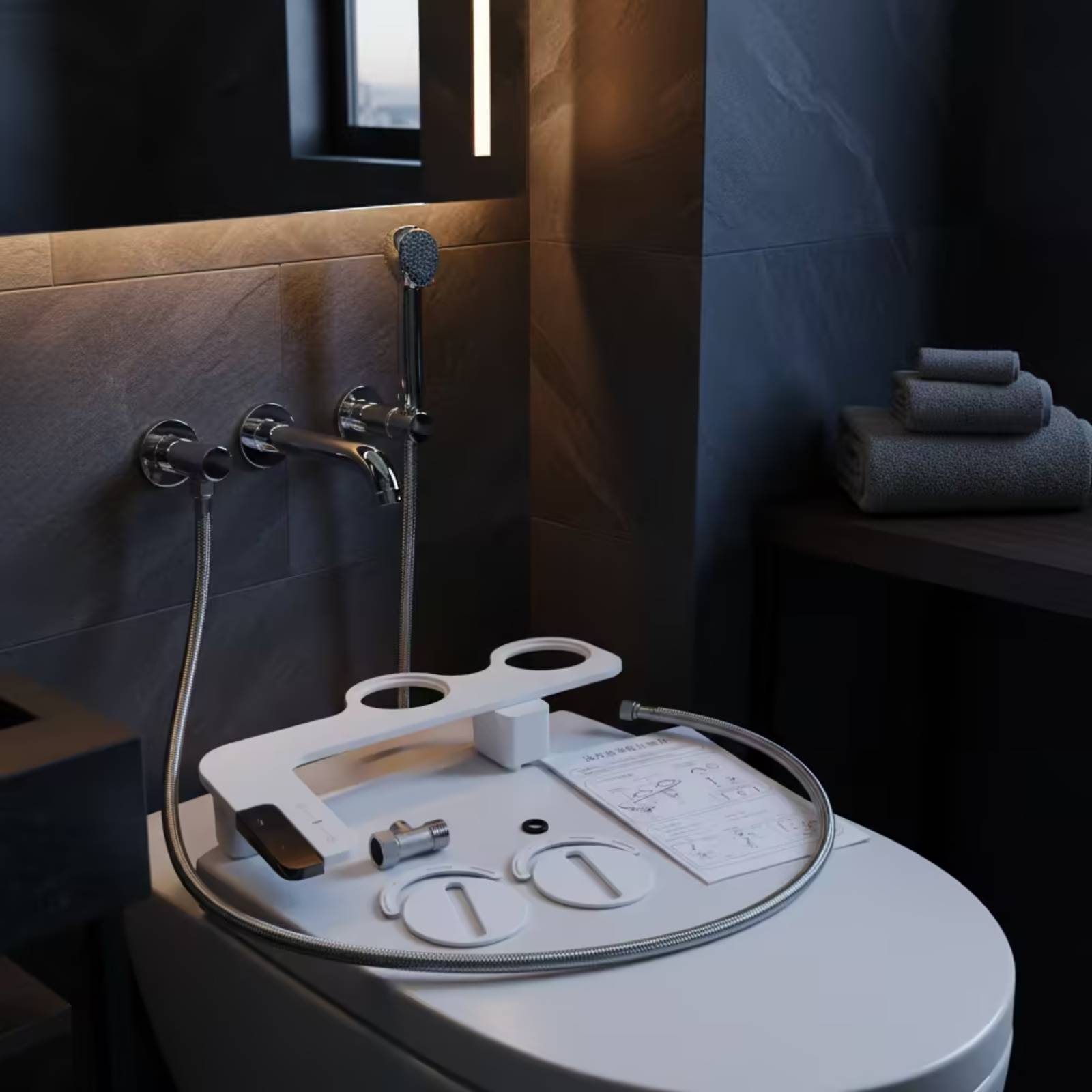 Bidet with Side Control Panel  - огляд і ціна Home Toilet Bathroom Design