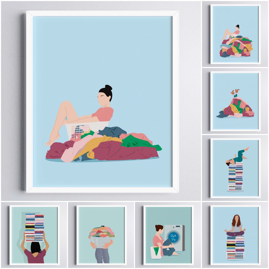 2026 Pastel Colors Art Print L - огляд і ціна Home Bathroom Colors
