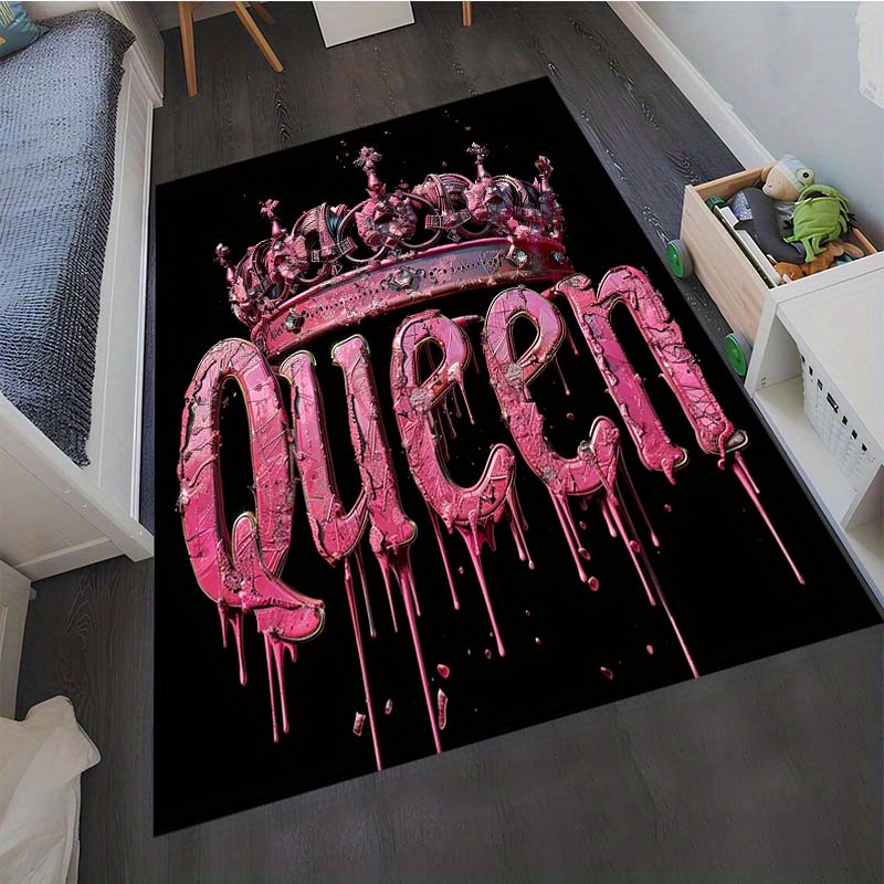 Queen Fashion Print Non-Slip D - огляд і ціна Home Toilet Bathroom Design