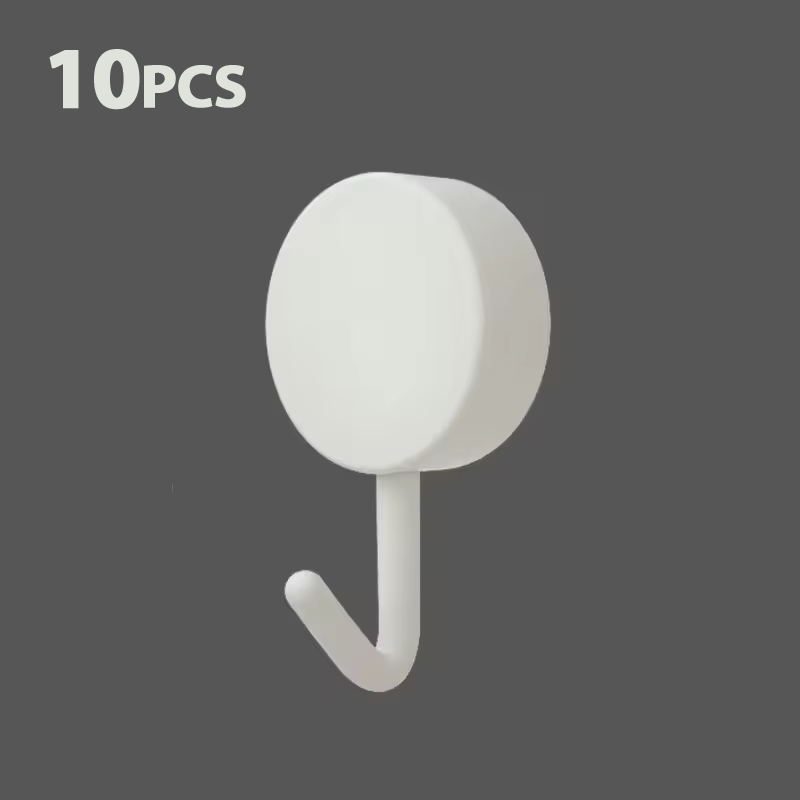 10PCS Self Adhesive Wall Hook  - огляд і ціна Home Bathroom Door