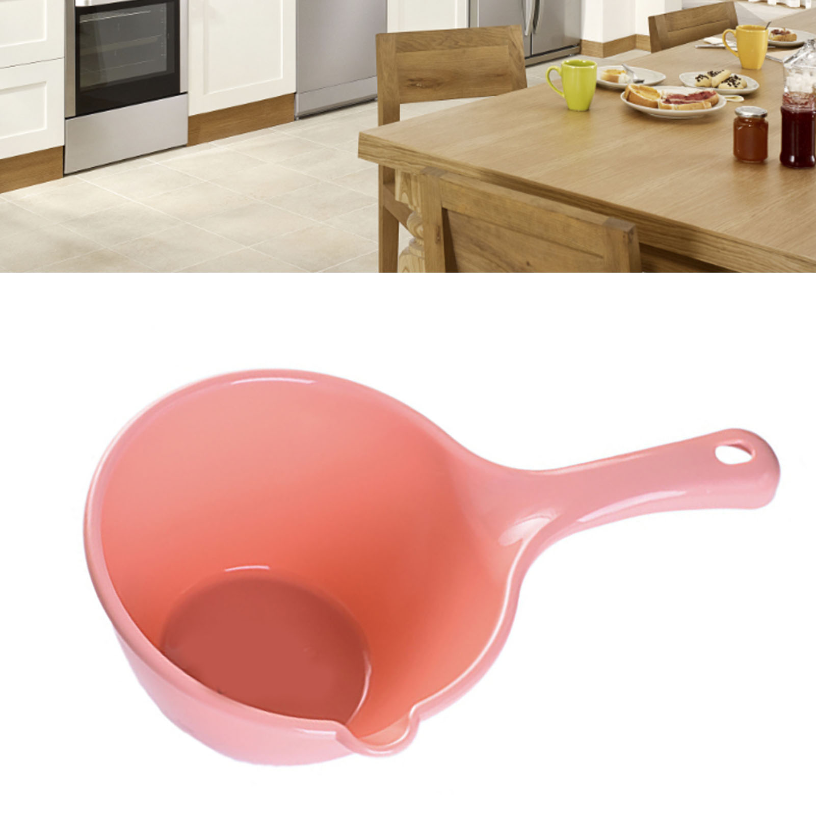 Plastic Water Ladle Bath Ladle - огляд і ціна Home Bathroom Essentials