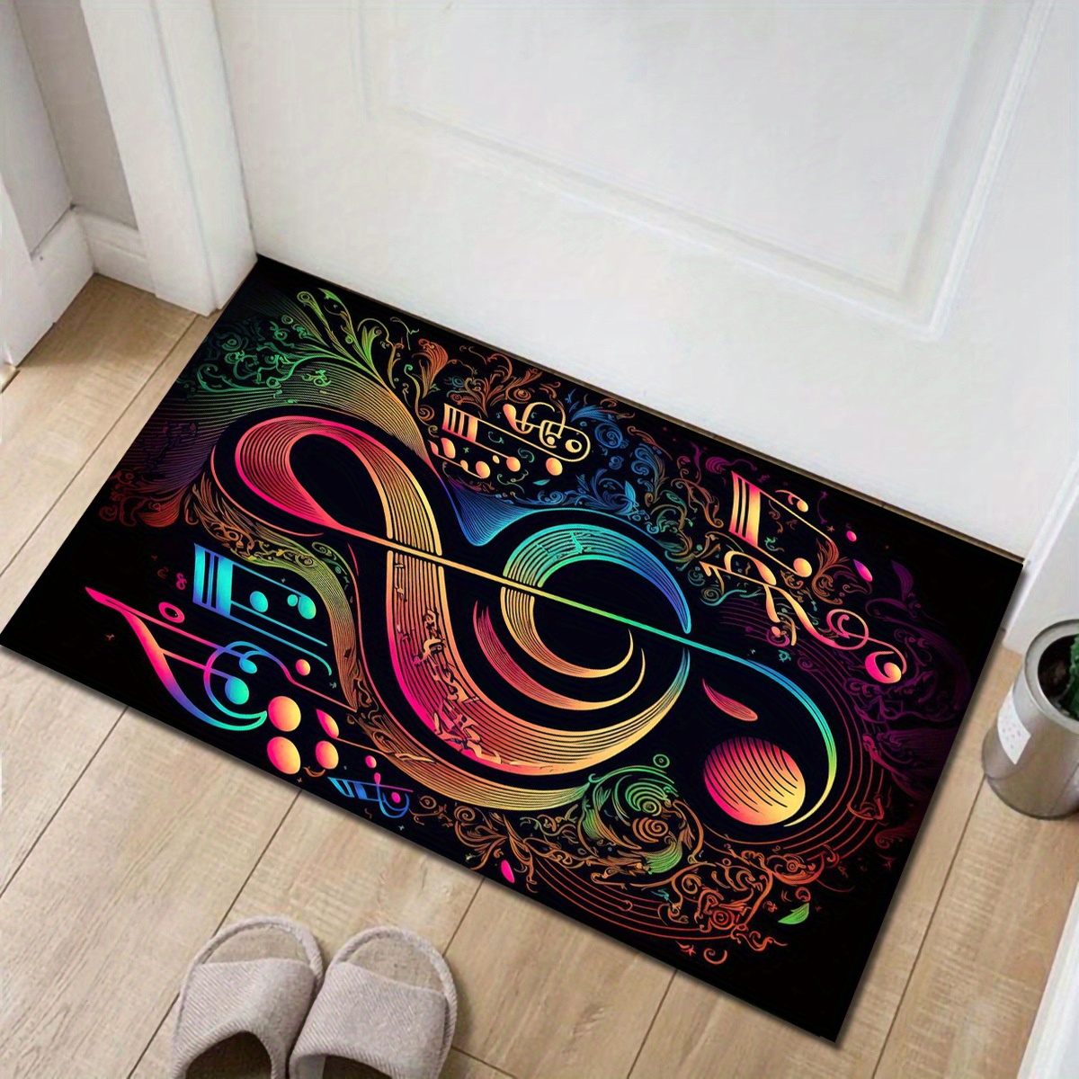 Musical Notes Non-Slip Floor M - огляд і ціна Home Toilet Bathroom Design