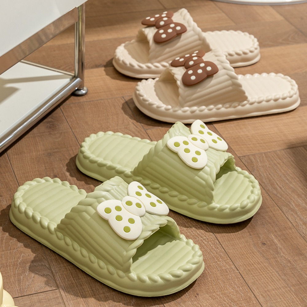 Cute PVC Women Bow Slippers So - огляд і ціна Home Bathroom Colors