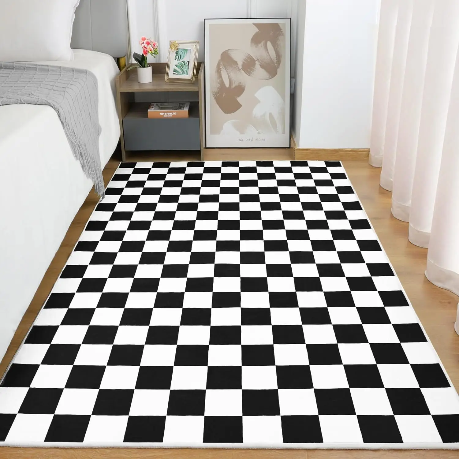 Checkerboard Pattern Carpet Va - огляд і ціна Home Toilet Bathroom Design