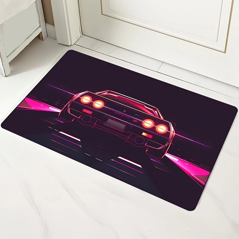 Cool Sports Car Design Doormat - огляд і ціна Home Toilet Bathroom Design