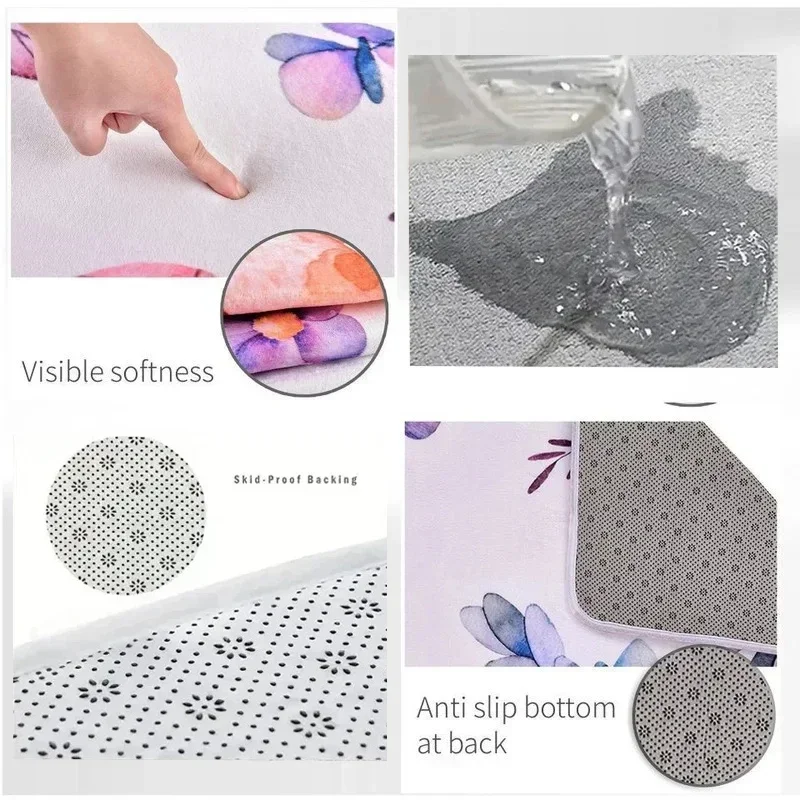 Retro Design Carpet for Living - огляд і ціна Home Toilet Bathroom Design