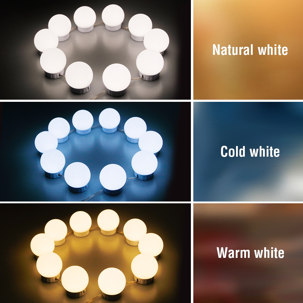 USB LED Vanity Mirror Lights D - огляд і ціна Home Bathroom Colors