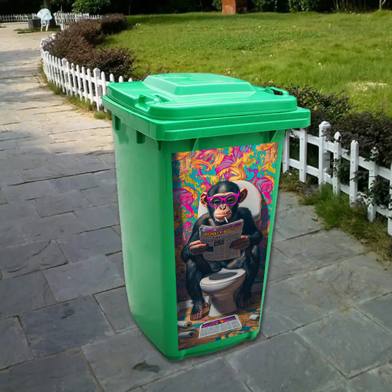 1 Funny Tarsier Trash Can Stic - огляд і ціна Home Toilet Bathroom Design