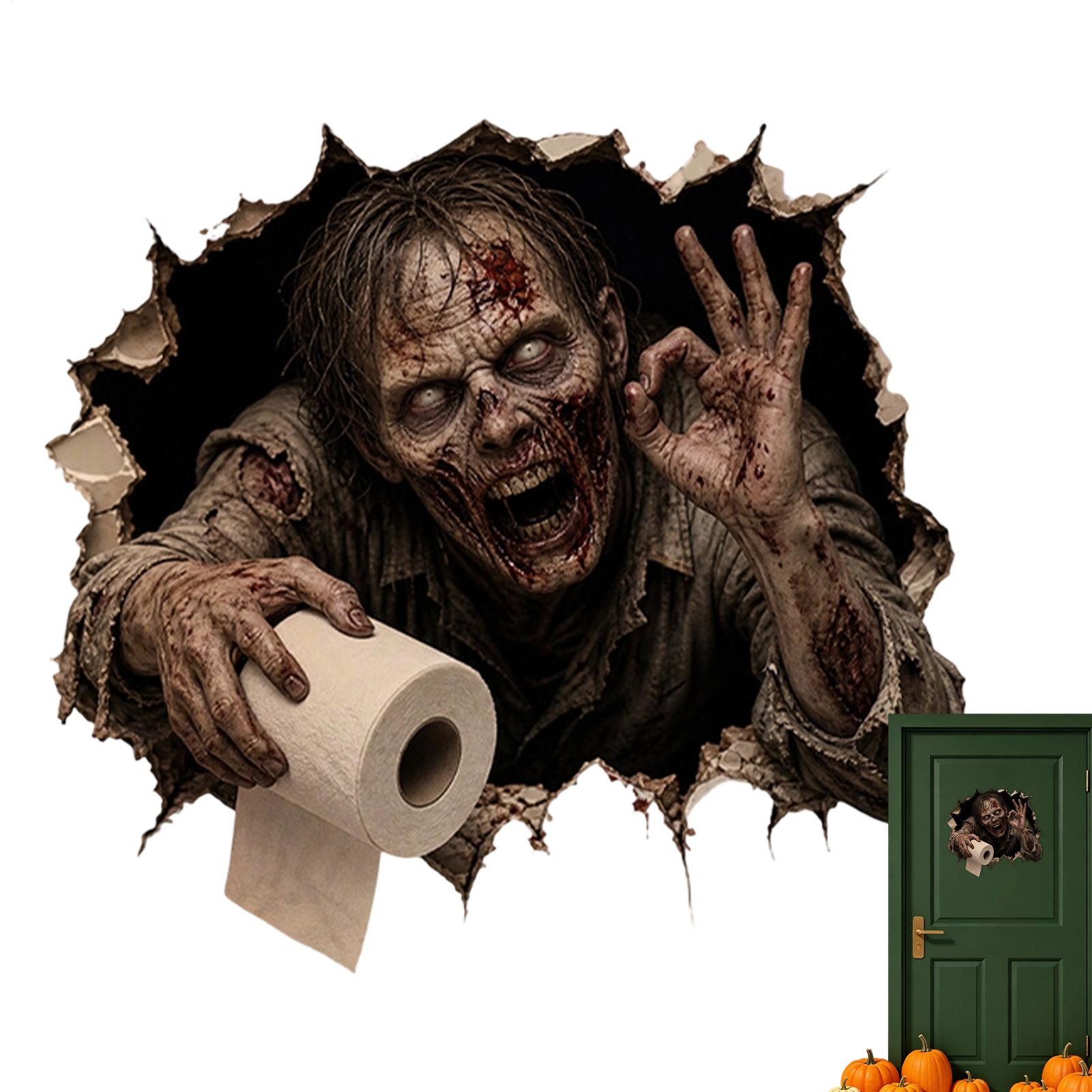 Halloween Toilet Stickers Holi - огляд і ціна Home Bathroom Break