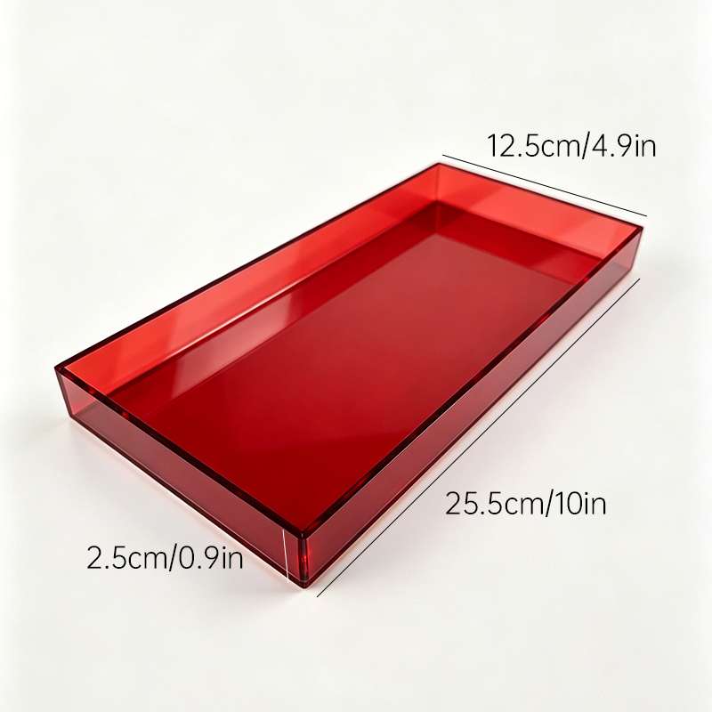 Multi-Color Acrylic Rectangula - огляд і ціна Home Bathroom Colors
