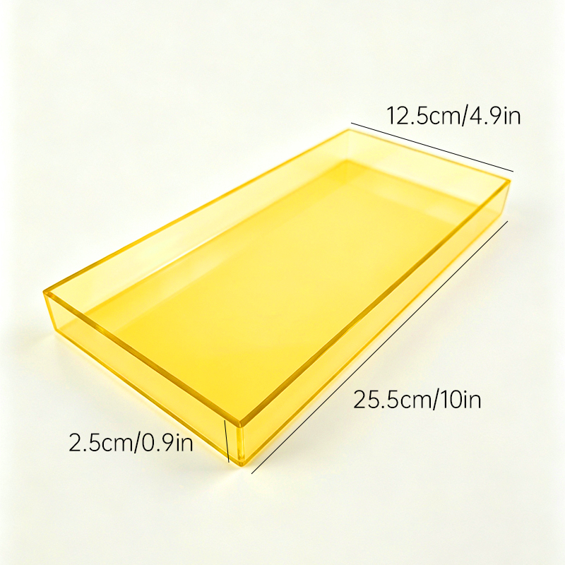 Multi-Color Acrylic Rectangula - огляд і ціна Home Bathroom Colors