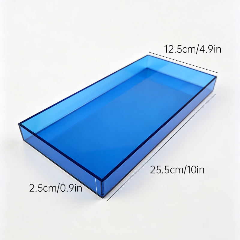 Multi-Color Acrylic Rectangula - огляд і ціна Home Bathroom Colors